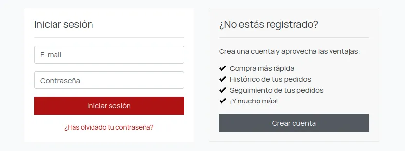 Rediseño de la página de inicio de sesión y texto personalizable