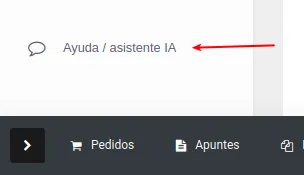 Entrenamiento del asistente IA en tu backoffice