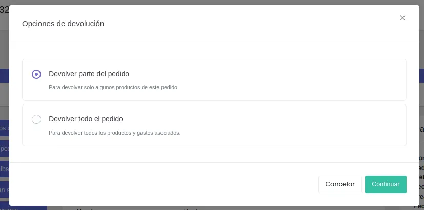 Pedidos 2.0